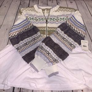 Free People Cozy Cottage Sweater